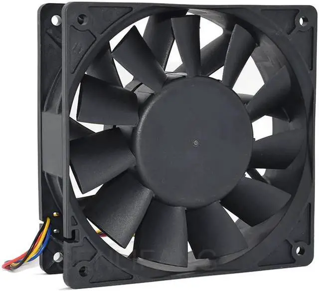 Alt view image 2 of 5 - 12038 120*120*38MM DC12V 2.3A Large Volume Cooling Fan D12BM-12D 4Pin For S7 S9 L3+ T9+ M3 S9i Chassis Server Fan