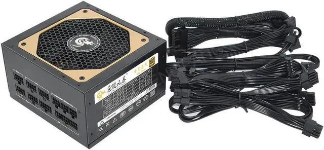 Alt view image 5 of 6 - ATX 850W PSU 80Plus Gold 110-264V Full Modular 20+4Pin 12V Professional E-Sports Video Game Computer Power Supply