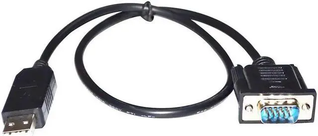 Alt view image 2 of 2 - JAENFONG FT232RL USB TO VGA 15-PIN MALE ADAPTER RS232 SERIAL DEBUG COMMUNICATION CABLE FOR DELTA DVP SERIES MOTION CONTROLLERS TO PC Cable length:5M