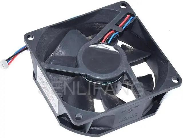 Alt view image 3 of 3 - New For SUNON MF75251V1-Q020-G99 7525 DC12V 3.6W 75x75x25mm Three Wires Projector Cooling Fan