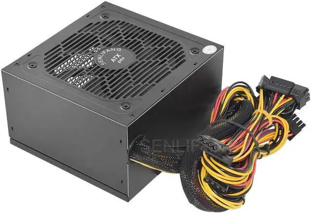 Alt view image 3 of 7 - 110V 220V For PC ATX 500W 600W 800W Max 80Plus Gold 12V PSU Universal High-end Video Card Gaming Power Supply