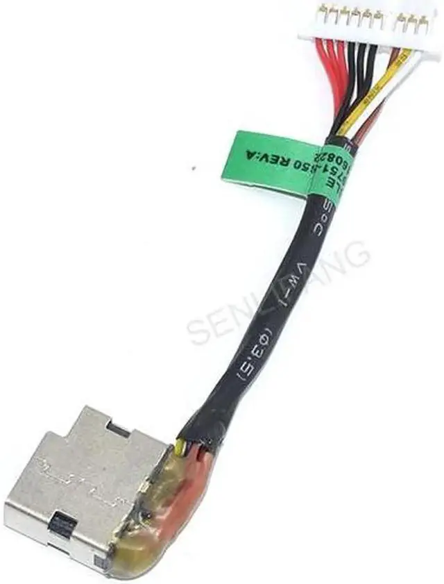 Alt view image 4 of 5 - NEW DC Power Jack Cable For HP 15-BC 15T-BC 15-BC018CA 15-BC020NR 799751-F50 799751-T50 799751-Y50 799751-S50