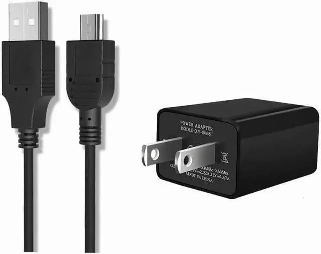 Main image of AC Power Charger & Cable Work for Texas Instruments TI-Nspire, TI Nspire CX, TI Nspire CX CAS, TI Touchpads, TI 84 Plus C, TI 84 Plus C Silver Edition (6ft/ Cable+Adapter)