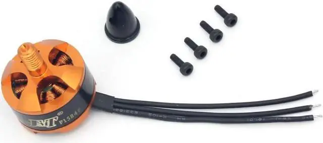 Alt view image 6 of 7 - Mini Multi-Rotor 1806 2400KV CW CCW Brushless Motor for DIY 2-3S 250 Mini Drone FPV CC3D 260 330 RC Quadcopter (CCW Black)