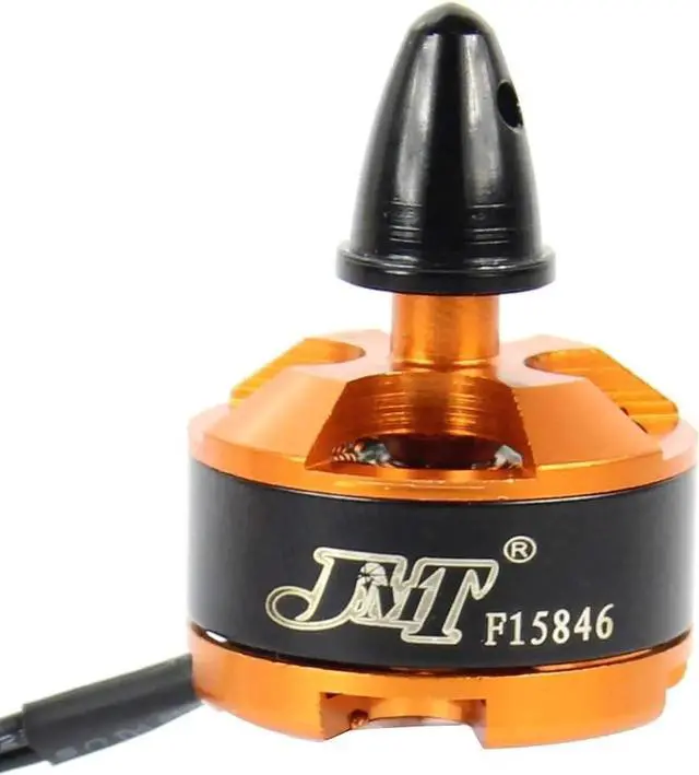 Alt view image 7 of 7 - Mini Multi-Rotor 1806 2400KV CW CCW Brushless Motor for DIY 2-3S 250 Mini Drone FPV CC3D 260 330 RC Quadcopter (CCW Black)