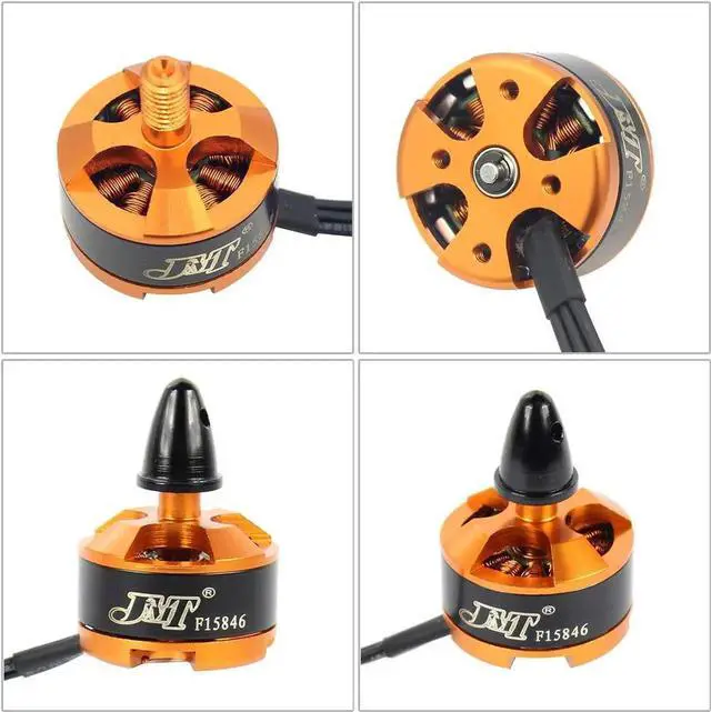 Alt view image 3 of 7 - Mini Multi-Rotor 1806 2400KV CW CCW Brushless Motor for DIY 2-3S 250 Mini Drone FPV CC3D 260 330 RC Quadcopter (CCW Black)