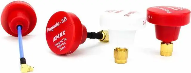 Alt view image 3 of 3 - EMAX Pagoda 3B by Maarten Baert VTX Antenna Pagoda Pro pagoda Antena FPV for FPV Multicopter RHCP SMA 30mm