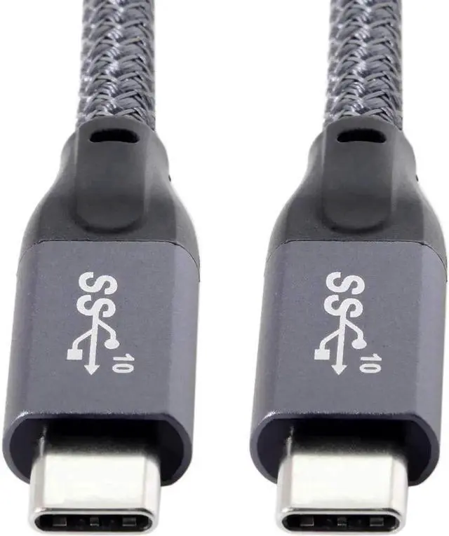 Main image of USB Type-C 3.1 Gen2 Cable 6.56ft USB C to USB C Cable USB 3.1 Gen2 Type C Data Video Cable Adapter for Tablet & Phone & Laptop 10Gbps