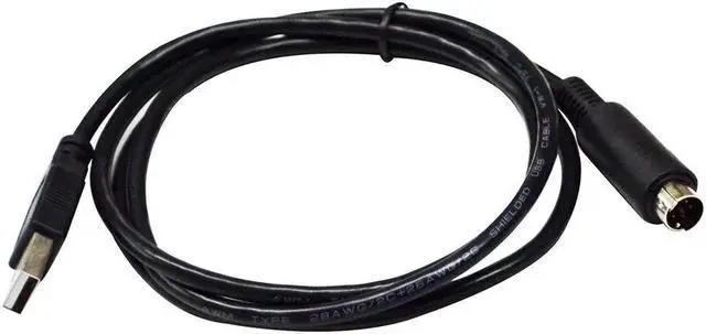 Alt view image 2 of 2 - JAENFONG USB A 2.0 TO MINI DIN 7 PIN MD7 MALE ADAPTER IK MULTIMEDIA IRIG STREAM KEYS 2 PRO DUO I/O MIDI KEYBOARD PC DATA EXTENSION CABLE Cable length:(3.6M)