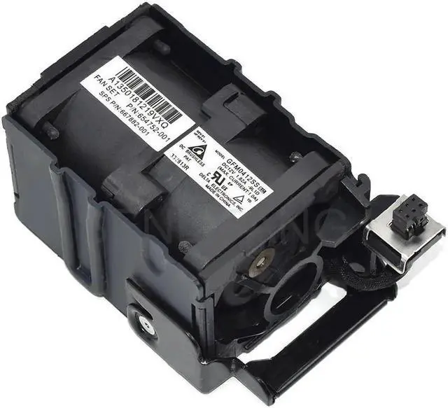 Alt view image 5 of 5 - For HP Proliant DL360p DL360e G8 Gen8 Server 732136-001 654752-001 697183-003 697183-001 12V Cooler GFM0412SS Cooling Fan