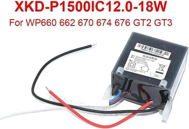 Main image of New For WP660 662 670 674 676 GT2 GT3 GT5 Water Flosser Dental Irrigator XKD-P1500IC12.0-18W AC/DC 12V 1.5A Power Supply Adapter