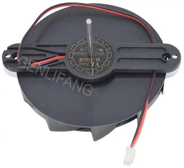 Alt view image 4 of 4 - Test OK Cooling Fan 9225 M-3051B 12V 0.45A 2-Line Circular DC Cooler