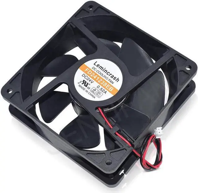 Main image of Brand New BTC ETH Mining FD241238EB DC 24V 0.52A S7 S9 T9 L3 Double Ball Bearing/Cooling Fan 120*120*38mm