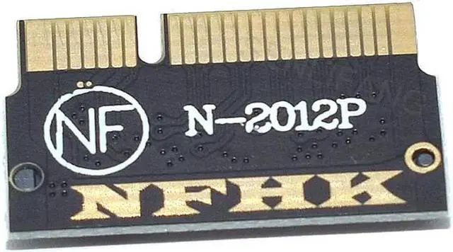 Alt view image 4 of 4 - For MacBook Pro 2012 A1418 A1419 A1425 A1398 21345 Adapter Card New M.2 NGFF B+M Key SATA SSD M2