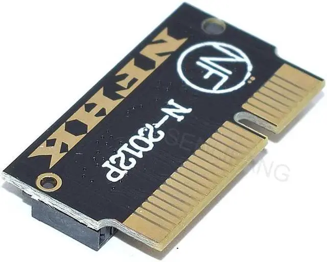 Alt view image 3 of 4 - For MacBook Pro 2012 A1418 A1419 A1425 A1398 21345 Adapter Card New M.2 NGFF B+M Key SATA SSD M2