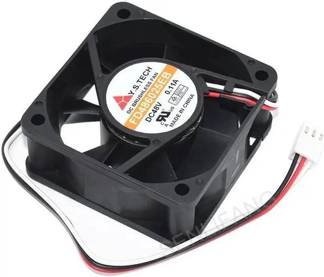 Main image of New For Y.S.TECH FD486025EB DC48V 0.11A 6025 6CM 60mm 60x60x25MM 3Lines Cooling Fan