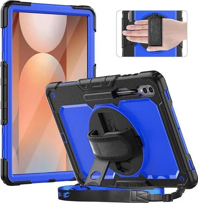 Main image of Case for Galaxy Tab S10 Ultra Case/Tab S9 Ultra Case/Tab S8 Ultra Case 14.6 Inch 2024 2023 2022. Heavy Duty Protection but Not Bulky - Blue