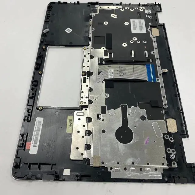 Alt view image 6 of 7 - Replacement Laptop Upper Case Palmrest Backlit Keyboard Assembly Part for HP Pavilion 14-BA 14T-BA 924115-001 Sliver