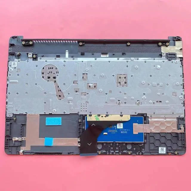 Alt view image 5 of 7 - Replacement Laptop Upper Case Palmrest Non-Backlit Keyboard Touchpad Assembly Part for HP Probook 250 255 G8 G9 M31099-001 AP2H8000E60 Gray