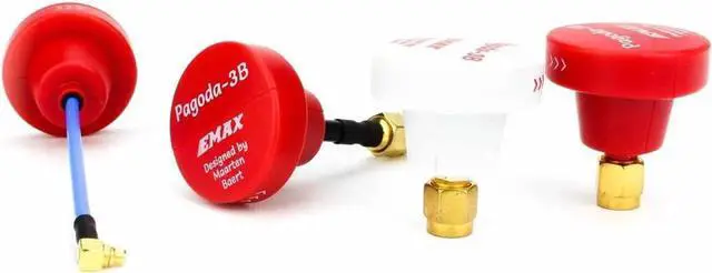 Alt view image 3 of 3 - EMAX Pagoda 3B by Maarten Baert VTX Antenna Pagoda Pro pagoda Antena FPV for FPV Multicopter RHCP SMA 30mm