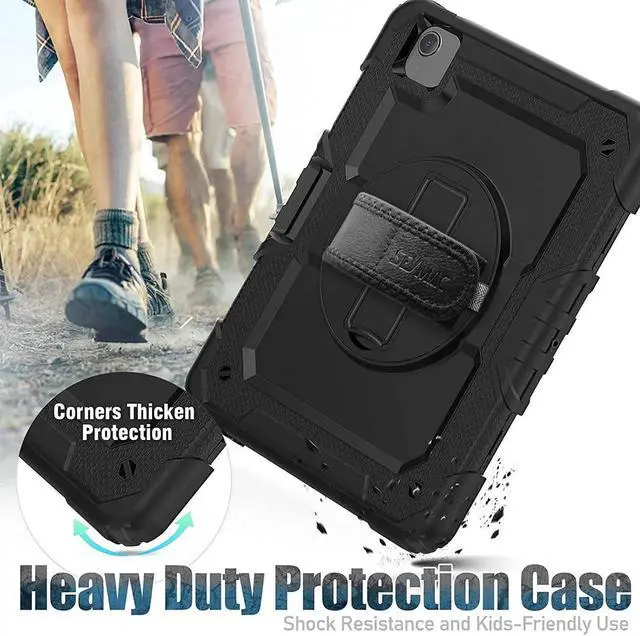 Alt view image 3 of 7 - JAENFONG iPad Air 4th Generation Case iPad 10.9 Case 2020 Full Protection Shockproof Case Cover for iPad Pro 11 2021/2020/2018