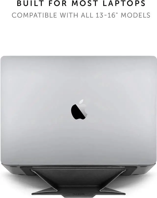 Alt view image 5 of 7 - Native Union Rise Laptop Stand Ultra-Slim Portable Folding Laptop Stand Ergonomic & Optimized Viewing Angle for All Laptops 13-16"