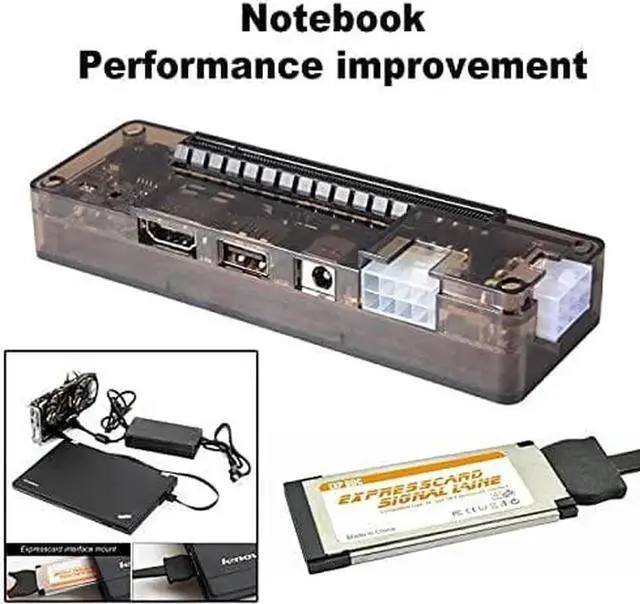 Alt view image 2 of 7 - EXP GDC Notebook External PCI-E Discrete Graphics Beast Series External Laptop Docking Station Mini PCI-E/M.2 A Key No Power (Expresscard)