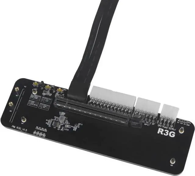 Main image of M.2 Key M NVMe External Graphics Card Stand Bracket 32Gbs PCIe3.0x4 R43SG Docking Station for ITX STX NUC VEGA64 GTX1080ti (R43SG-TU 50cm)