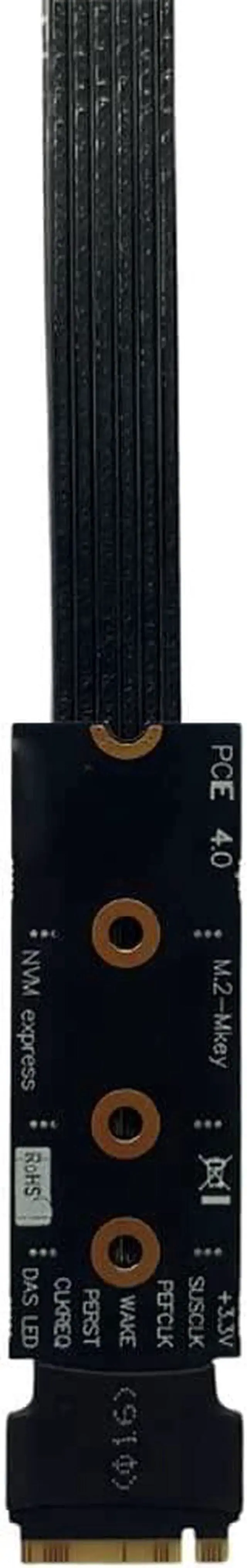 Alt view image 3 of 6 - R43SG GEN4 M.2 M-Key to PCIE X16 4.0 External Graphics Card Stand Bracket Compatible with NVME SSD NUC Host Expansion Card Graphics Dock (30cm)