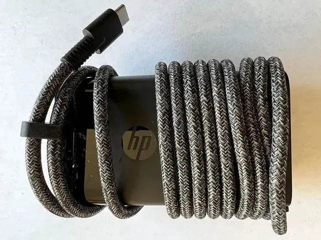 Alt view image 6 of 7 - New Version HP L04650-850 USB Type-C Ac Adapter For:HP Spectre x360 13-AE015DX, EliteBook x360, ProBook 430 G6, 44X G6, 45X G6, ProBook x360, 100% Compatible P/N: L04650-850 A065R161P 925740-002