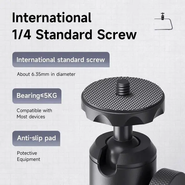 Alt view image 3 of 7 - Hagibis Projector Stand Adjustable Desktop Projector Mount Removable Universal Projectors Bracket Holder for Nebula, XGIMI, VANKYO, BenQ, PVO, TMY, AuKing and Most LCD/DLP