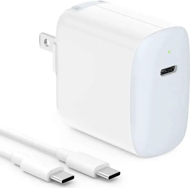 Main image of 30W USB C Charger for iPad Pro 13 12.9 11 inch 2024 2023 2022 2021 2020 2019 M4 M2 M1 iPad Air 5 4 M3 M2 Mini 6 A17 Pro iPad 10 A16 MacBook Air iPhone 16 15 Pixel 8 7 Pro 6.6ft USB-C Cable