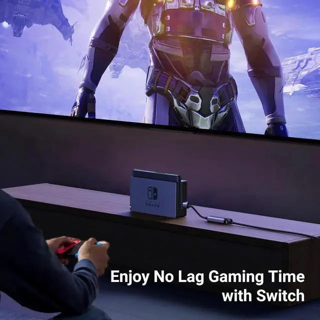 Alt view image 3 of 7 - USB to Ethernet Adapter Plug and Play Ethernet Adapter Aluminium Shell 1Gbps Gigabit RJ45 to USB 3.0 Network Dongle Compatible with Nintendo Switch Laptop MacBook Surface Pro Windows