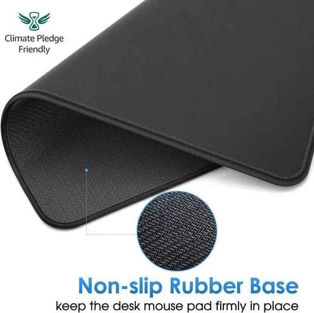 Alt view image 4 of 7 - 10 Pcs Mouse Pad [30% Larger] Computer Mouse Pads with Stitched Edges Black Mousepads Bulk with Non-Slip Rubber Base Mouse Pad for Computers Gaming & Home 11 x 8.5inches 3 mm Thickness