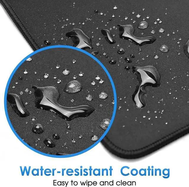 Alt view image 7 of 7 - 10 Pcs Mouse Pad [30% Larger] Computer Mouse Pads with Stitched Edges Black Mousepads Bulk with Non-Slip Rubber Base Mouse Pad for Computers Gaming & Home 11 x 8.5inches 3 mm Thickness