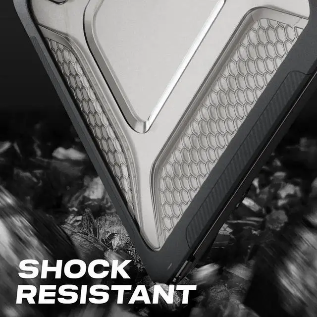 Alt view image 6 of 6 - JAENFONG MBook Air 15 inch Case 2023 Release A2941 M2 Chip, Shock-Absorbing Protection Case with Folding Stand &Mouse Pad/Bag for MBook Air 15\u201d A2941 M2 Chip (Black)