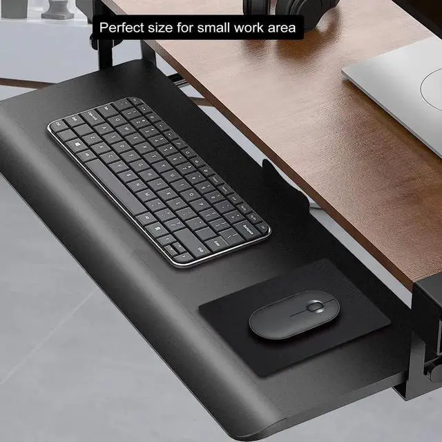 Alt view image 3 of 7 - Small Mouse Pad 3 Pack Mini Mouse Pads for Wireless Mouse and Laptop Computer Portable Mousepad with Non-Slip Rubber Base & Waterproof Surface - Black -5.5 x 7 in