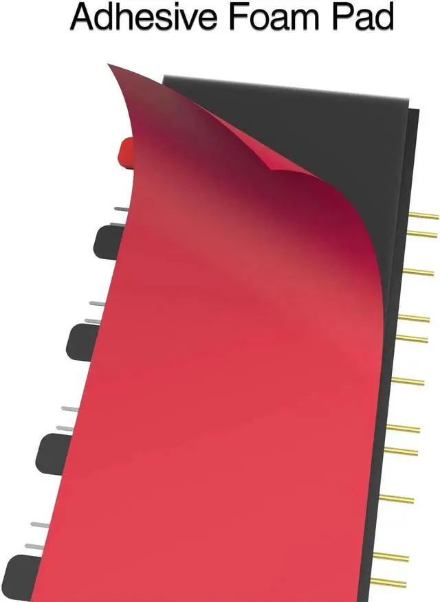 Alt view image 2 of 6 - JAENFONG JEYI Copper M.2 HeatSink, Passive Nvme SSD Heatsinks with Copper Fins - Finscold Q80