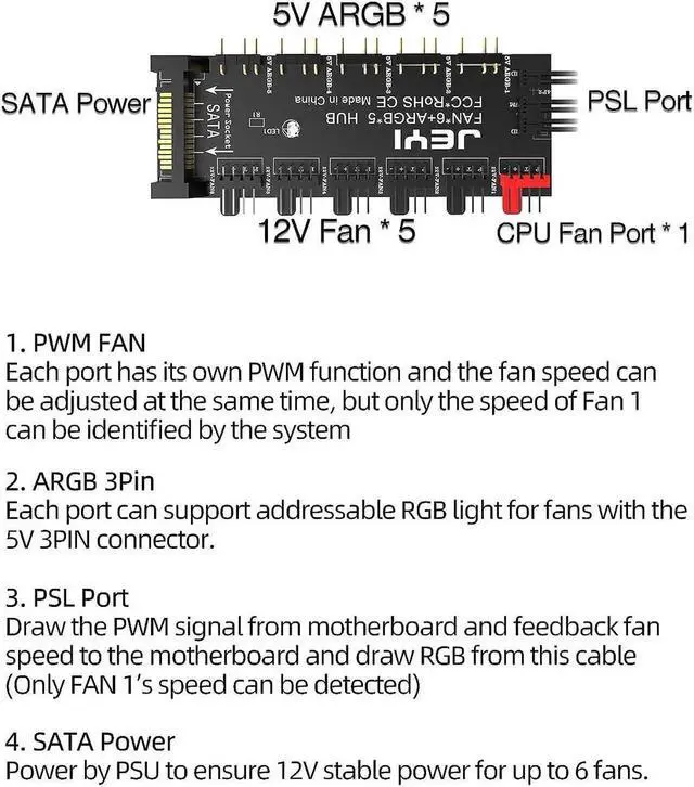 Alt view image 3 of 6 - JAENFONG JEYI Copper M.2 HeatSink, Passive Nvme SSD Heatsinks with Copper Fins - Finscold Q80