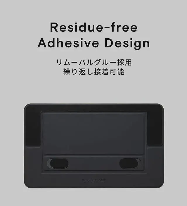 Alt view image 6 of 7 - JAENFONG MOFT Invisible Airflow Laptop Stand with Open Design for Heat Dissipation, Adjustable Dual Angles, Reusable and Residue-Free, Compatible with Laptops up to 16", Cool Grey