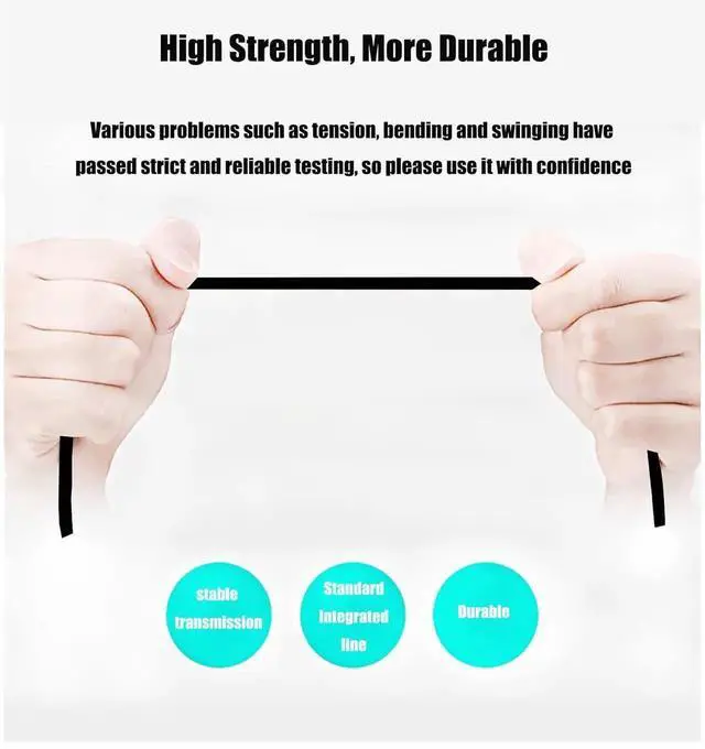 Alt view image 3 of 7 - Headphones Extension Cable Cord Line 3.5mm Audio Splitter Wire 3.5mm Male to Female Replacement Stereo Audio Cable Aux Extension Cords Compatible with QuietComfort QC45 QC35II QC35 QC25 QC15- 4FT