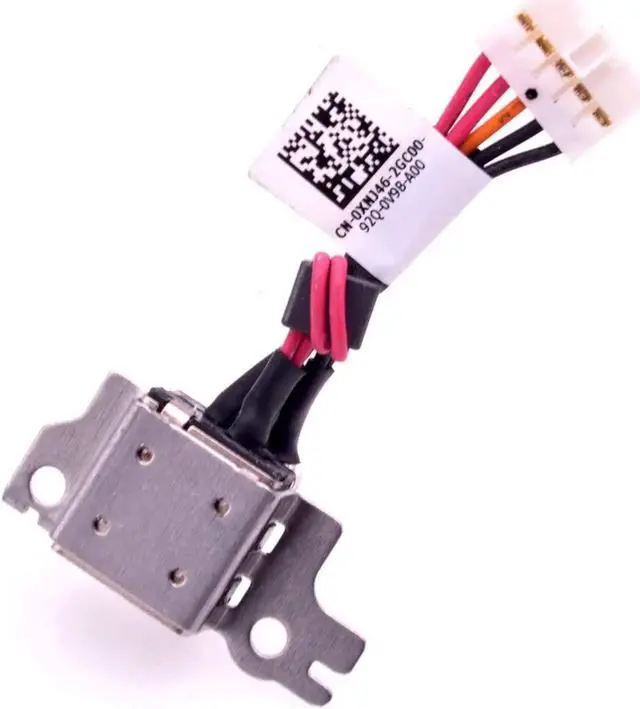 Main image of DC Jack Power Cable Charging Port Harness Replacement for Dell Latitude 3180 3189 P26T P26T001 P26T002 Chromebook 11 3180 3181 3189 CAV00 0XNJ46 XNJ46 DC30100ZI00 DC30100ZR00 DC30100ZS00