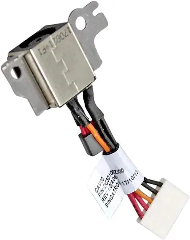Alt view image 3 of 4 - DC Jack Power Cable Charging Port Harness Replacement for Dell Latitude 3180 3189 P26T P26T001 P26T002 Chromebook 11 3180 3181 3189 CAV00 0XNJ46 XNJ46 DC30100ZI00 DC30100ZR00 DC30100ZS00