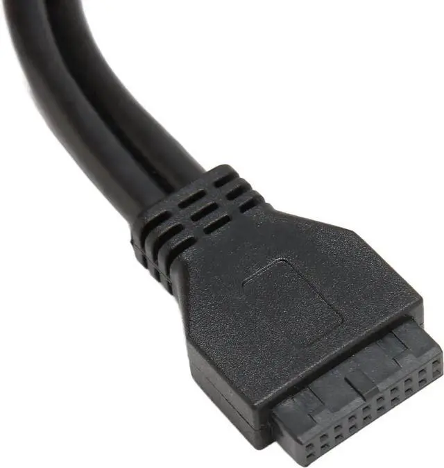 Alt view image 6 of 7 - JAENFONG USB3.0 Front Panel Hub, Optical Drive 3.5 Panel Computer Expansion Board 10Gbps with USB3.2, Type C, 2xUSB3.0 and Mic Input and Audio Output Ports for 3.5 Floppy Drive Chassis