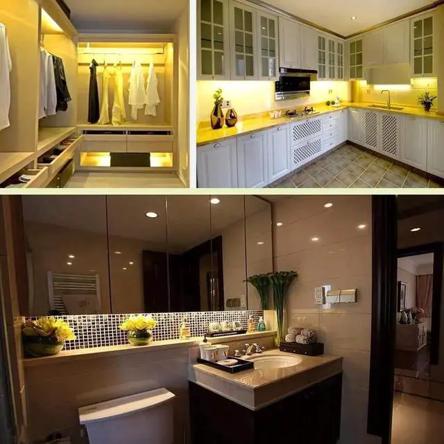 Alt view image 7 of 7 - 3.28ft USB LED Strip Lights USB Rope Lights with 24 Keys Remote DIY Indoor Decoration