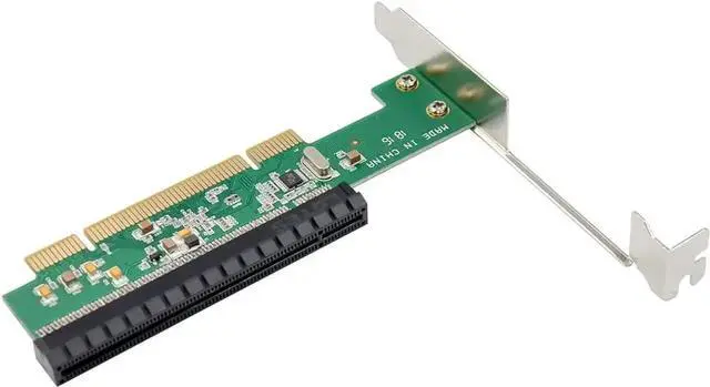 Alt view image 2 of 7 - JAENFONG PCI to PCI Express X16 Bridge Card Adapter with PLX Chipset Compatible with PCIe X1,X4,X8