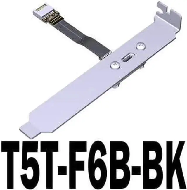 Alt view image 5 of 7 - JAENFONG ADT-LINK USB 3.1 Extension Adapter Cable Male and Female Type-c to Type-e Data Cable 10G/BPS for ITX Motherboard Built-in USB Device (15cm,T5T-F6B-BK)