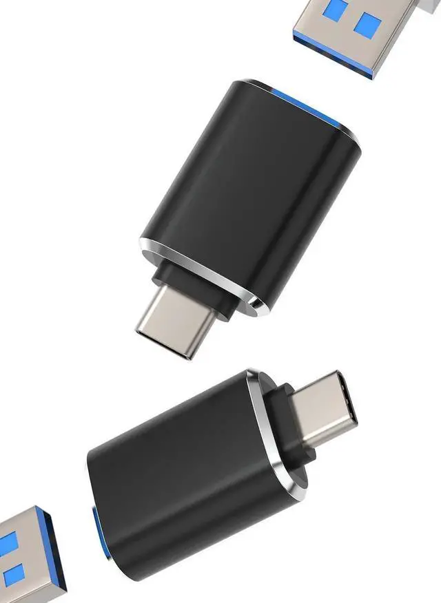 Main image of USB-C OTG Adapter Type C Port Camera Dongle(2 Pack) Compatible for for iPhone 15 Pro Max Plus iPad 10Air4/5Mini6Pro 12.9 MacBook Converter Thunderbolt Accessories Mouse Adaptador