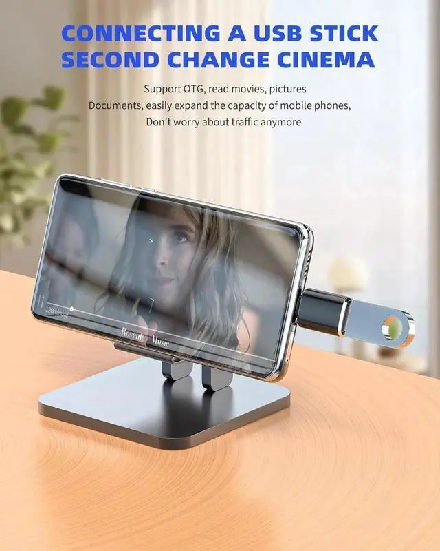 Alt view image 4 of 7 - USB-C OTG Adapter Type C Port Camera Dongle(2 Pack) Compatible for for iPhone 15 Pro Max Plus iPad 10Air4/5Mini6Pro 12.9 MacBook Converter Thunderbolt Accessories Mouse Adaptador