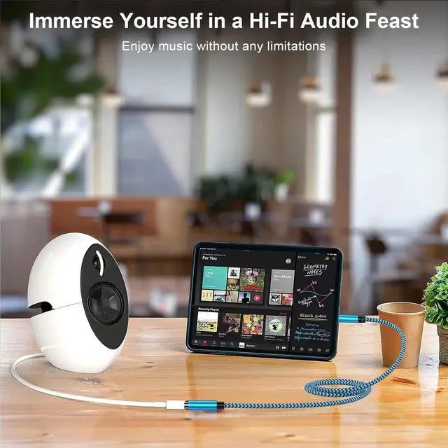 Alt view image 5 of 7 - Headphone Extension Cable 6FT 3.5mm Extension Audio Cable Male to Female Aux Adapter Hi-Fi Sound Stereo Extender TRRS Braided Aux Cord for Headset iPhone iPad Pixel Smartphones Media Players